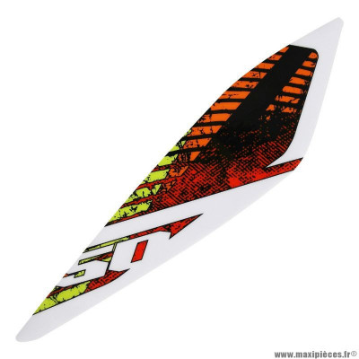 Déco garde boue arrière gauche PIAGGIO origine pour 50 à boite 50 gilera SMT-RCR limited après 2015 (2H001213)