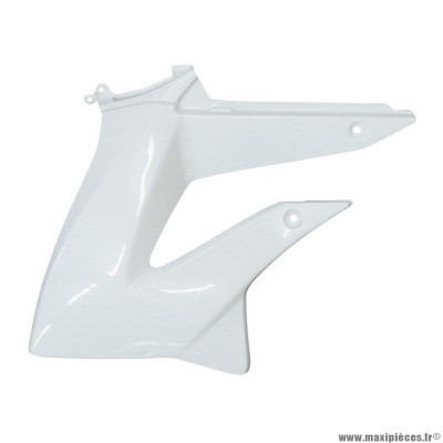 Déflecteur réservoir gauche PIAGGIO blanc 50 SMT, RCR 2011+ (86692600W0B)