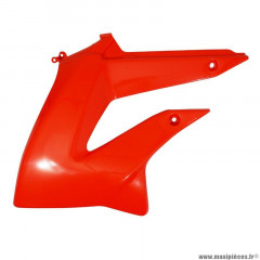 Déflecteur réservoir gauche PIAGGIO rouge 50 à boîte 50 SMT, RCR 2011+ (86692600W4R)