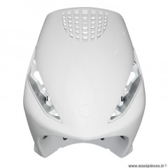Face avant origine PIAGGIO blanche 724 pour scooter 50 ZIP après 2000 (5764130087)