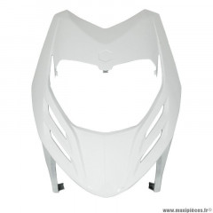Face avant origine PIAGGIO blanc 6574610087 pour scooter Aprilia 50 SR Motard 2012-2014