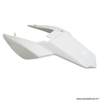 Garde boue arrière PIAGGIO origine Blanc 50 SMT, RCR 2011+ DERBI 50 SENDA 2010+2017 - Réf. 86692900W0B6
