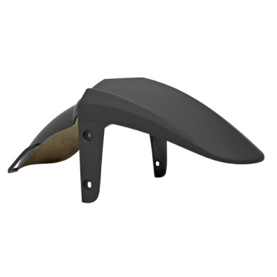 Garde boue avant adaptable noir mat (OEM: 5JHF155600) MBK 50 Stunt / Yamaha 50 Slider