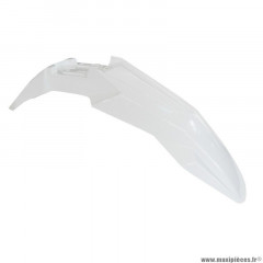 Garde-boue avant PIAGGIO blanc 2B004321000W0B pour 50 Gilera SMT, RCR après 2018