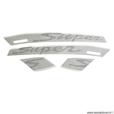 Kit Déco origine PIAGGIO gris 742-B pour maxi-scooter 125-300 VESPA GTS après 2009 (67333600A1)