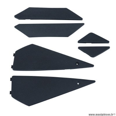 Kit tapis de plancher PIAGGIO origine pour scooter 50 Typhoon 2011+ / Aprilia 50 SR Motard 2011+ - 85824300XH1