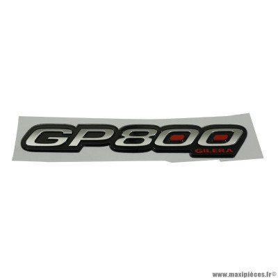 Autocollant PIAGGIO GP800 origine pour maxi-scooter Gilera 800 GP après 2008 - 672335