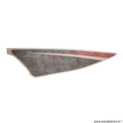 Autocollant Piaggio Aile arrière gauche gris-noir orange 50 SR Motard après 2011 (677066)