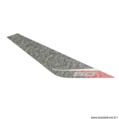 Autocollant PIAGGIO Décor de face avant droit orange-blanc-gris pour scooter Aprilia 50 SR après 2011 -677056-