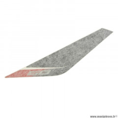 Autocollant Piaggio Décor de face avant gauche Orange-Blanc-Gris pour Aprilia 50 SR Motard après 2011 (677057)