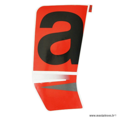 Autocollant PIAGGIO Noir 85-B Origine pour Scooter 50 SR Motard après 2018 (réf. 2H002290000A2)