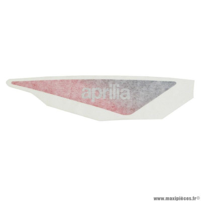 Autocollant Piaggio Face Avant Gauche 5A000292 - Scooter Aprilia 50 SR Motard (Véhicule Noir)