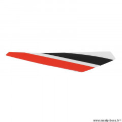Autocollant garde boue arrière droit PIAGGIO blanc-rouge-noir 50 Gilera SMT-RCR 2018+ 2H002138