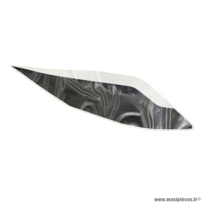 Autocollant garde boue arrière PIAGGIO blanc 50 Gilera SMT-RCR après 2013 - 2H000015