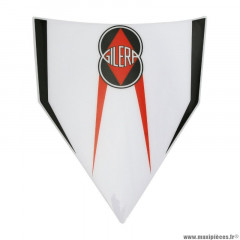 Autocollant garde boue arrière PIAGGIO blanc 50 GILERA SMT-RCR 2013+ - 2H000017