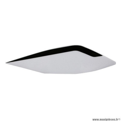 Autocollant Piaggio garde boue arrière blanc-rouge 50 Gilera SMT-RCR 2013+ - 2H000917