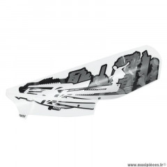 Autocollant gauche PIAGGIO Blanc 544 ou Jaune 979-A 50 Typhoon après 2018 (2H002555000A2)