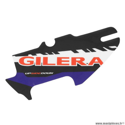 Autocollant Piaggio Protection Fourche Gauche pour 50 Gilera SMT 2019 - Réf. 2H003174