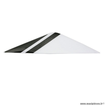 Autocollant Piaggio Tête de fourche Origine Blanche 50 Gilera SMT-RCR 2013+ - 2H000011