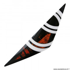 Autocollant Piaggio Tête de fourche Origine 50 Gilera SMT-RCR 2015+ - Réf. 2H001204