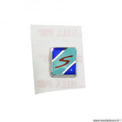 Autocollant PIAGGIO Logo ''S'' Garde Boue Origine 50-125 Vespa-S, 125-250-300 Vespa GTS - 654821