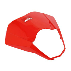 Plaque phare-tête de fourche adaptable rouge OEM 0-000.620.5306 pour Rieju 50 MRT 2009+, MRT ENDURO 2009+, MRT PRO 2009+, MRT SM 2009+