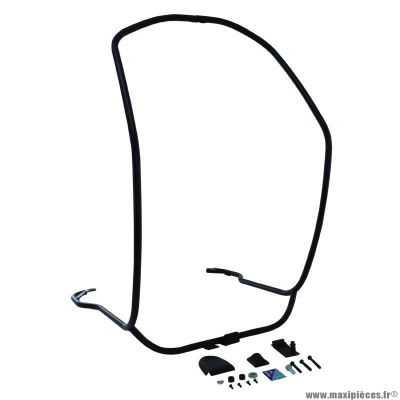 Protection de tablier avant PIAGGIO noir mat origine 50-125 primavera-sprint (1B001271)