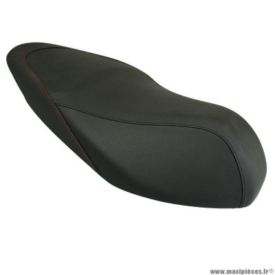 Selle PIAGGIO noire liseret rouge 50 Typhoon après 2018 - 1B005536