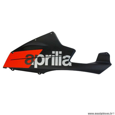 Spoiler gauche PIAGGIO origine pour moto Aprilia 125 RS 2006-2010 (réf. AP8179191)