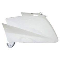 Tablier avant adaptable blanc brillant pour maxi-scooter Yamaha 530 TMAX 2012-2014 (partie gauche)