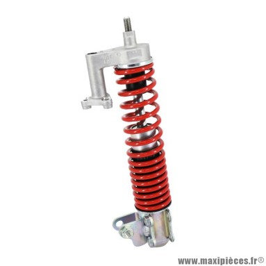 Amortisseur avant gauche PIAGGIO origine ressort rouge OEM 1C004719R pour maxi-scooter 300-350-400-500 MP3 après 2018