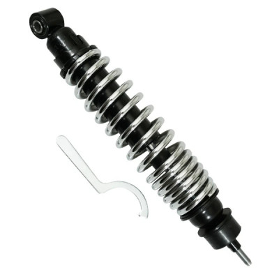 Amortisseur adaptable entraxe 322mm pour maxi-scooter Piaggio 125 Vespa LX 2005+, Vespa ET4 1999-2002, Skipper 2000-2002, Zip 2000-2002