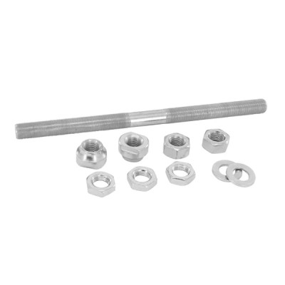 Axe de roue adaptable 12 x 100 x 200 mm (complet)