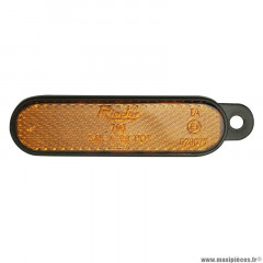 Catadioptre de fourche PIAGGIO OEM 00H01802081 pour 50 à boîte Gilera SMT, RCR 2006+2017 / Aprilia SX, RX 2006+2017