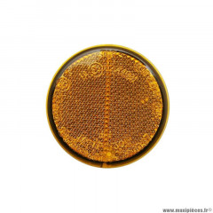 Catadioptre rond arrière PIAGGIO OEM 290315 pour scooter 50-125 Fly 2006+, Vespa Primavera 2013+, Sprint 2014+