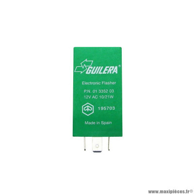 Centrale clignotante PIAGGIO OEM 1957036 maxi-scooter 125 Vespa PX après 1998, 50 Ape 1980-1985