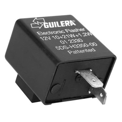 Centrale clignotante adaptable 12V - 10+21W - Réf. OE 5DS-H3350-00 pour Yamaha 125 Majesty, Teos / MBK 125 Skyliner