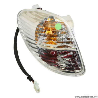 Clignotant arrière gauche PIAGGIO origine 638728 pour maxi-scooter 125-250-500 X9 Evolution après 2005