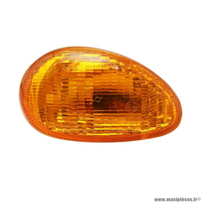 Clignotant avant droit PIAGGIO orange OEM 293601 pour scooter 50 ET2, 125 ET4 1998-2005
