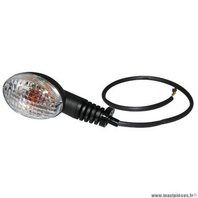 Clignotant PIAGGIO AV/AR origine 863009 pour 50 à boite Gilera 50 SMT, RCR après 2011