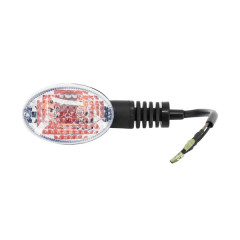 Clignotant adaptable homologué CE - Paire - AV/AR - Derbi 50 Senda, Gilera 50 SMT, Yahama 50 TZR, MBK 50 Xpower, 51 Kansas