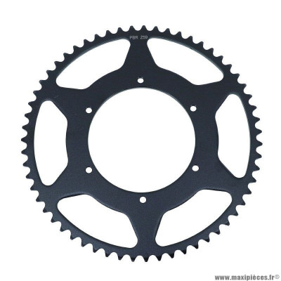Couronne PIAGGIO 59 dents OEM 2B004446 pour 50 Gilera SMT 2018+