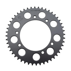 Couronne IGM 48 dents pour 50 à boite Derbi Senda R, SM, X-Treme, X-Race 2000-2005 / Peugeot 50 XP6 après 2002 / MBK 50 X-Limit après 2004 / Yamaha 50 DTR / Rieju 50 RMX, SMX 420