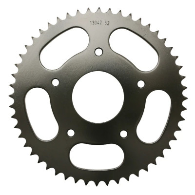 Couronne adaptable 52 dents acier Peugeot 50 MRX après 2008, SMX après 2008 roues à bâtons