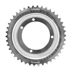 Couronne adaptable 42 dents 81 mm 4 trous Peugeot 101-102