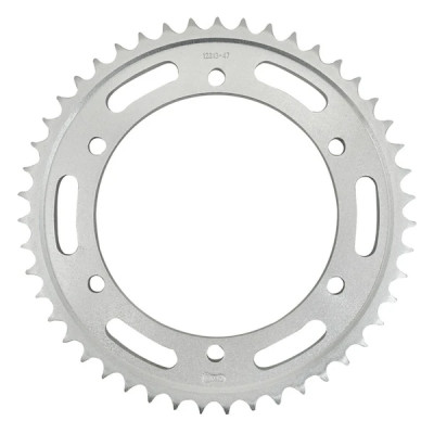 Couronne moto AFAM 428 47 dents diamètre 120-136 pour Yamaha 125 TDR R 1994-2003, 125 TZR R 1991-1993, 125 TZR RR 1994-1997, 80 TZR après 1996