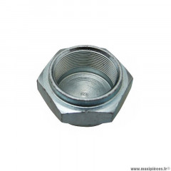 Ecrou fixation pivot de fourche PIAGGIO M24-100 origine pour Gilera SMT Racing 50 (2011-2014) / Aprilia RX, SX 50 (2006-2010) - Référence OEM 00H00201111