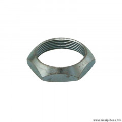 Ecrou platine supérieure de fourche PIAGGIO OEM 866578 pour 50 à boite Gilera 50 SMT, RCR après 2011 / Aprilia 50 SX, RX après 2011