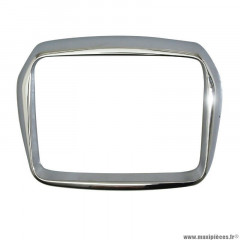 Encadrement de phare PIAGGIO chrome OEM 654265 pour scooter 50-125 Vespa S après 2007