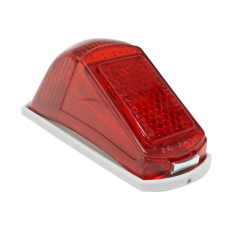 Feu arrière adaptable rouge pour mobylette Piaggio Ciao SC-Bravo